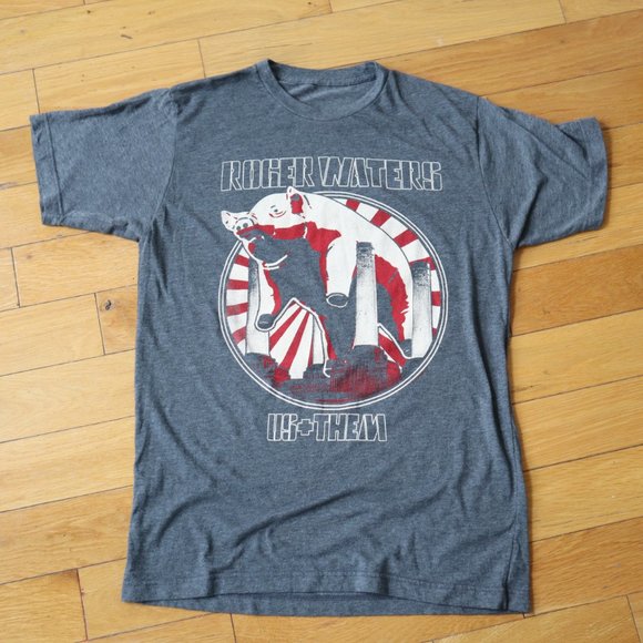 Roger Waters "Us & Them" Grey T Shirt - Picture 5 of 9